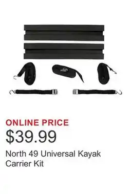 Costco North 49 Universal Kayak Carrier Kit offer