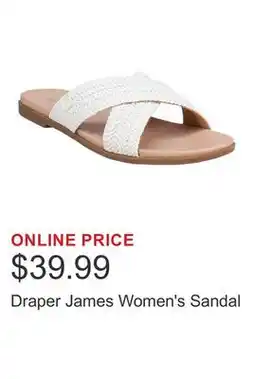 Costco Draper James Women's Sandal offer