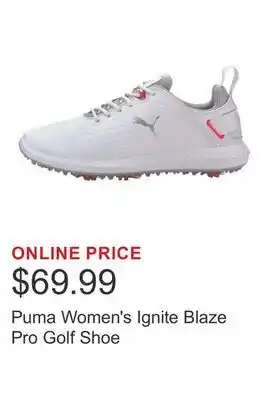 Costco Puma Women's Ignite Blaze Pro Golf Shoe offer