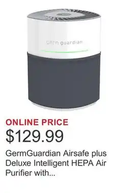 Costco GermGuardian Airsafe plus Deluxe Intelligent HEPA Air Purifier with Air Quality Monitor offer