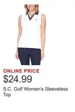 Costco S.C. Golf Women's Sleeveless Top offer