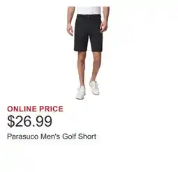 Costco Parasuco Men's Golf Short offer