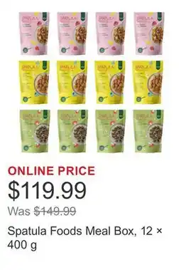 Costco Spatula Foods Meal Box, 12 × 400 g offer