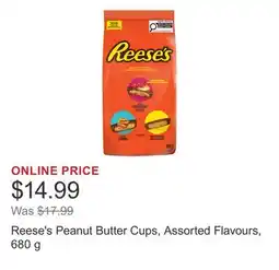 Costco Reese's Peanut Butter Cups, Assorted Flavours, 680 g offer