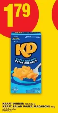 No Frills Kraft salad pasta macaroni offer