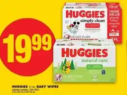 No Frills Huggies baby wipes offer