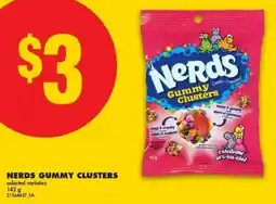 No Frills Nerds gummy clusters offer