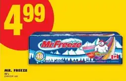 No Frills Mr. freeze offer