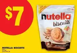 No Frills Nutella biscuits offer