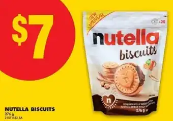 No Frills Nutella biscuits offer