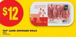 No Frills T&T lamb shoulder rolls offer
