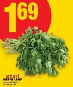 No Frills Methi leaf offer