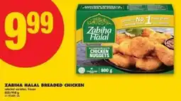 No Frills Zabiha halal breaded chicken offer