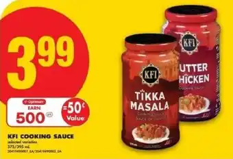 No Frills Kfi cooking sauce offer