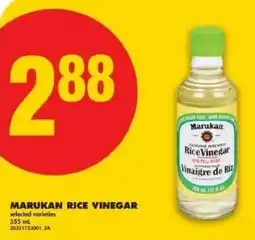 No Frills Marukan rice vinegar offer
