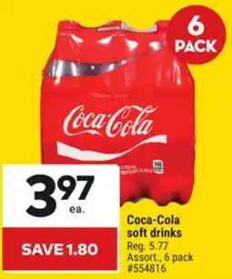 Giant Tiger Coca-Cola soft drinks offer