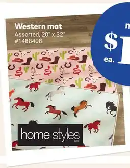 Giant Tiger Western mat offer