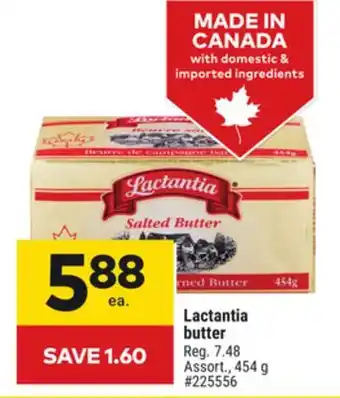 Giant Tiger Lactantia butter offer