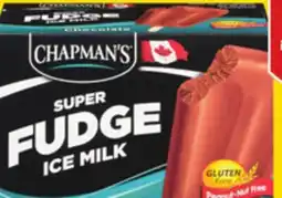 Giant Tiger Chapman's Super frozen desserts offer