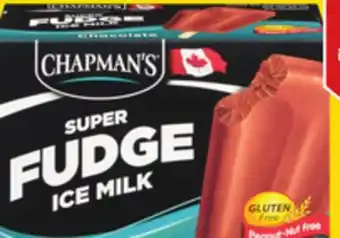 Giant Tiger Chapman's Super frozen desserts offer