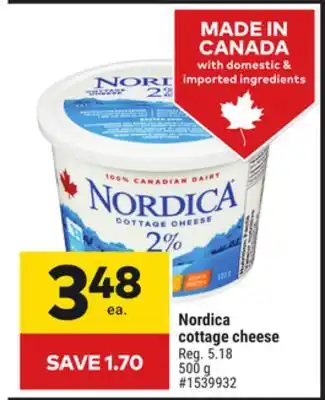 Giant Tiger Nordica cottage cheese offer