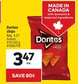 Giant Tiger Doritos chips offer