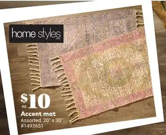 Giant Tiger Accent mat offer
