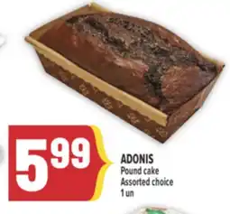 Marché Adonis ADONIS Pound cake offer