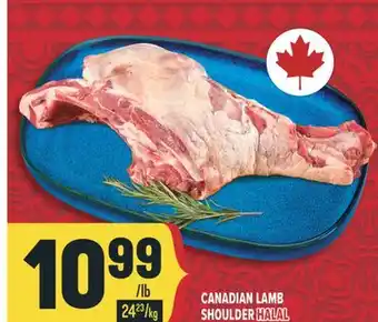 Marché Adonis CANADIAN LAMB SHOULDER HALAL offer