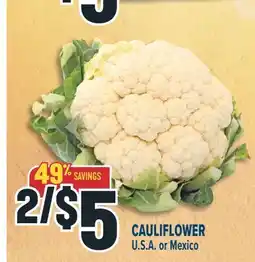 Marché Adonis CAULIFLOWER offer