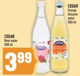 Marché Adonis CEDAR Rose water offer