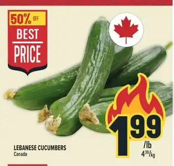 Marché Adonis LEBANESE CUCUMBERS offer