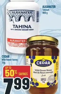 Marché Adonis CEDAR Wild flower honey offer
