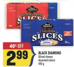 Marché Adonis BLACK DIAMOND Sliced cheese offer