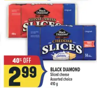 Marché Adonis BLACK DIAMOND Sliced cheese offer