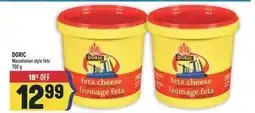 Marché Adonis DORIC Macedonian style feta offer