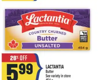 Marché Adonis LACTANTIA Butter offer