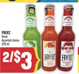Marché Adonis FREEZ Drink offer