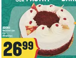 Marché Adonis ADONIS Red velvet cake offer