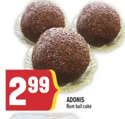 Marché Adonis ADONIS Rum ball cake offer