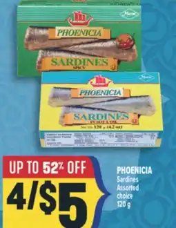 Marché Adonis PHOENICIA Sardines offer