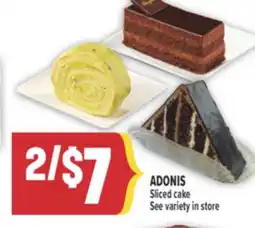 Marché Adonis ADONIS SLICED CAKE offer