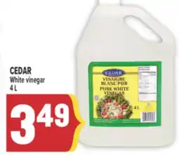 Marché Adonis CEDAR White vinegar offer