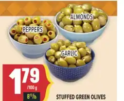 Marché Adonis STUFFED GREEN OLIVES offer