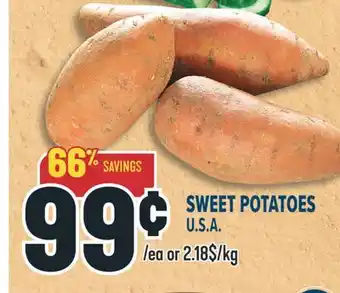 Marché Adonis SWEET POTATOES offer
