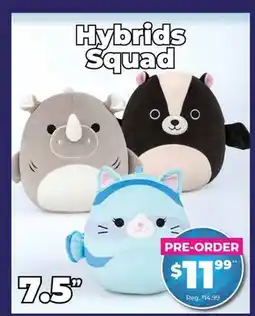 Showcase Hybrid Squad Squishmallows 7.5 offer