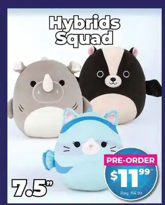Showcase Hybrid Squad Squishmallows 7.5 offer