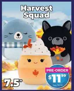 Showcase Harvest Squad Squishmallows 7.5 offer
