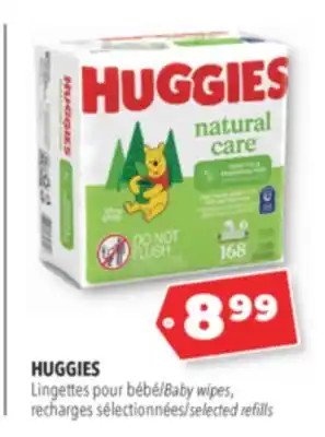Familiprix HUGGIES Baby wipes, recharges offer