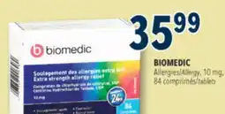 Familiprix BIOMEDIC Allergy offer